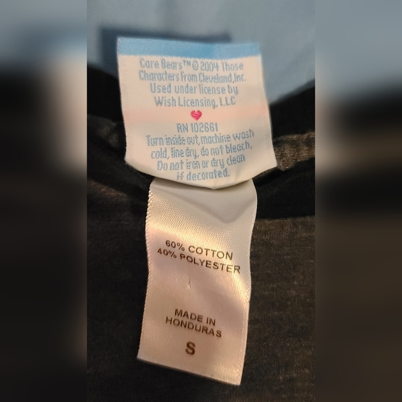 Vintage Good Luck and Grumy Care Bear Shirt Gently Used Great Condition - Picture 2 of 4